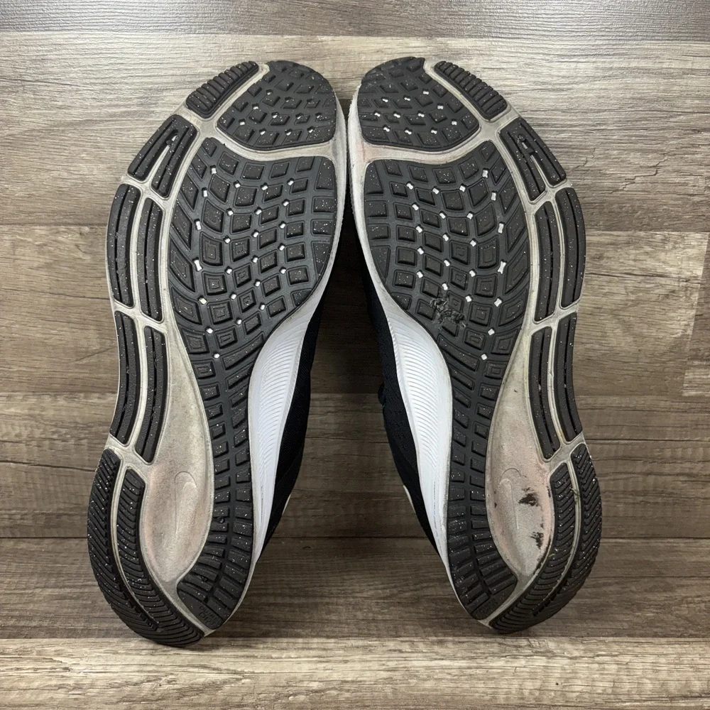 Nike Air Zoom Pegasus 38 Black Womens US Size 9.5 CZ1893-001 Running Shoes